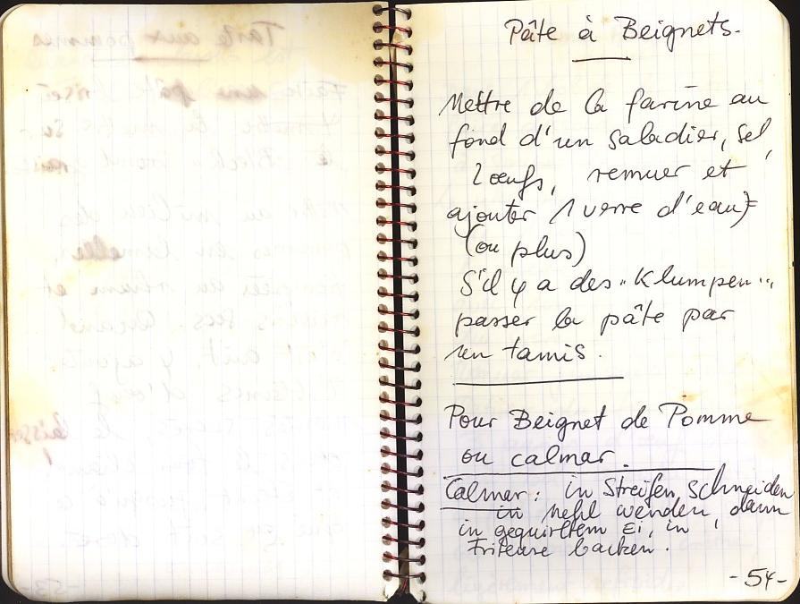 Recipe book page 54