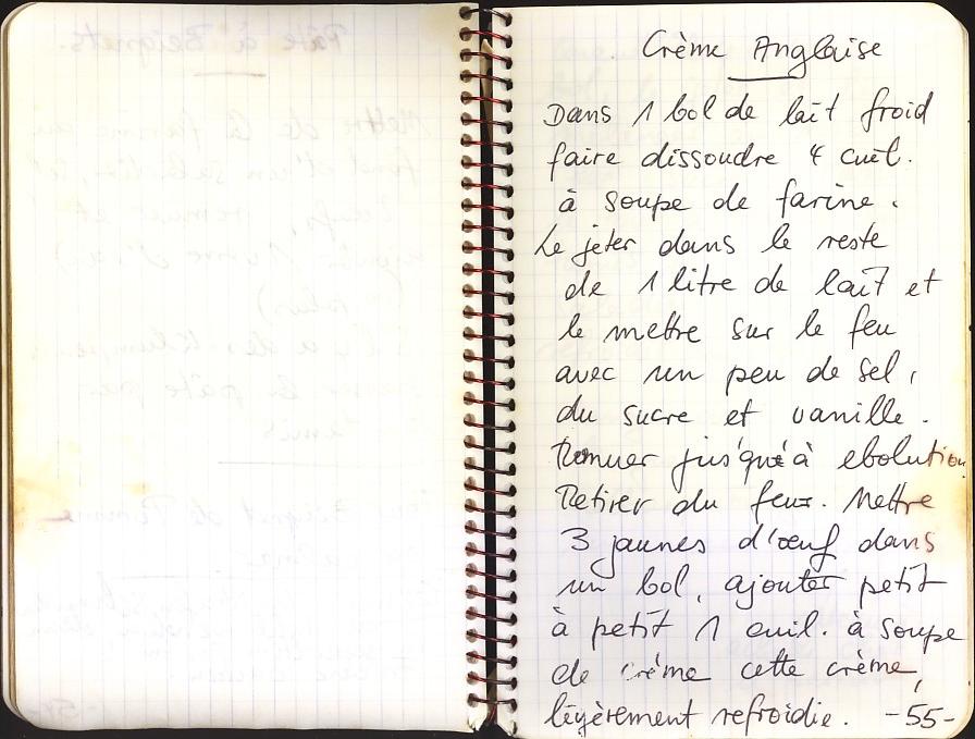 Recipe book page 55