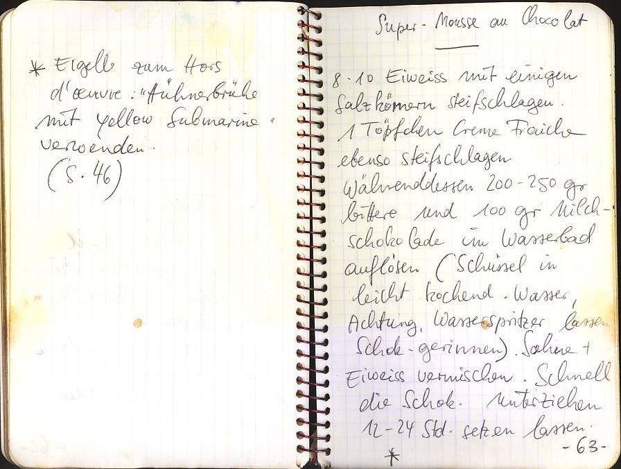 Recipe book page 63